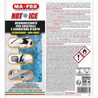 Ma-Fra Not Ice Deghiacciante Spray Auto 300 ml – Scioglie Ghiaccio da Parabrezza e Serrature – Azione Istantanea Antiappannamento Senza Aloni - immagine 2