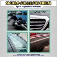 Ma–Fra –  Fast Cleaner 3in1 Quick Detailer 500 ml – Pulitore Rapido Auto Lucidante e Clay Lube – Elimina Sporco e Guano, Effetto Anti Pioggia e Anti Impronte - immagine 6