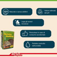 Lucky Reptile Substrato Tartarughe Terra 20L – Terriccio Naturale Marrone per Habitat e Terrari - immagine 2
