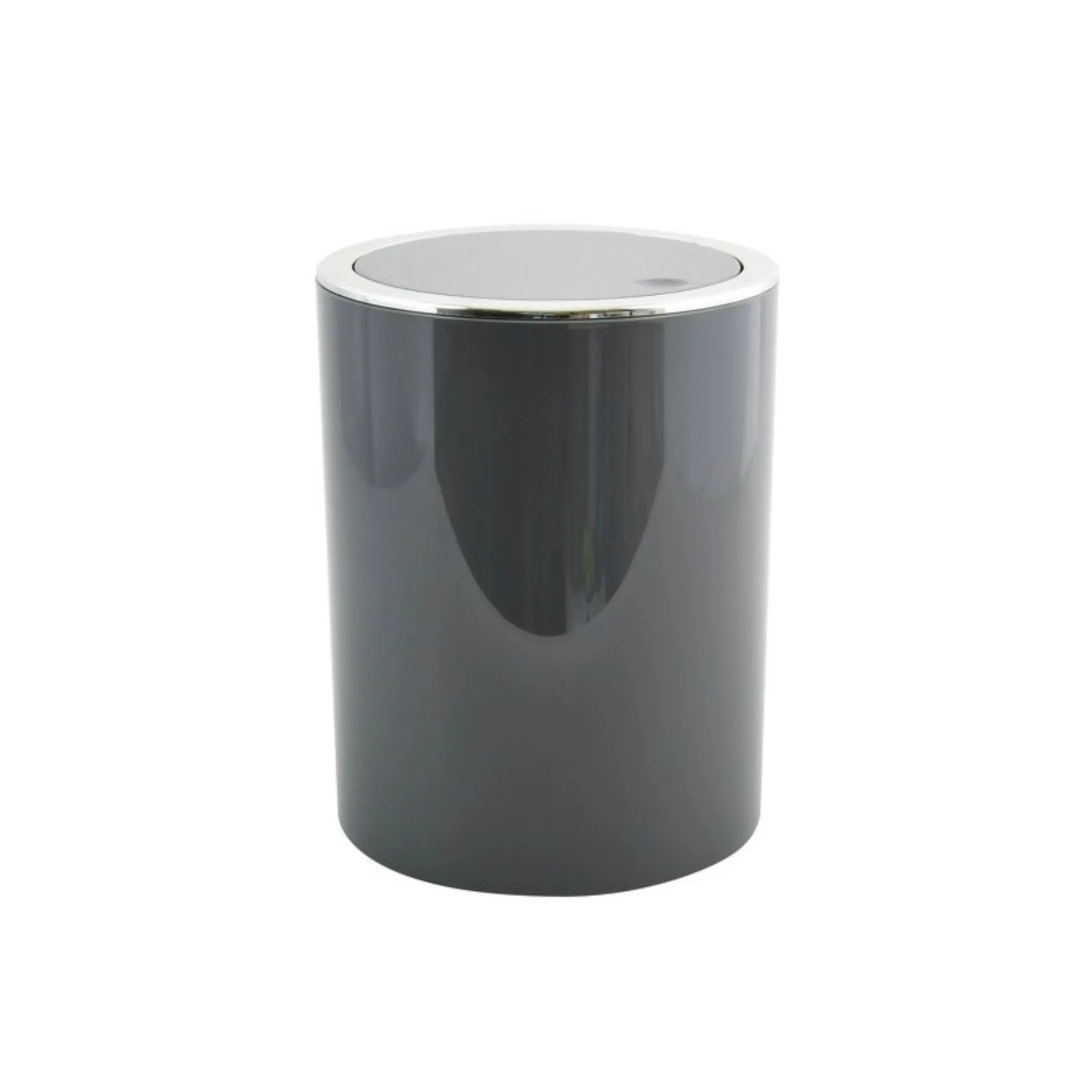 MSV pattumiera bagno Aspen 6 L grigia con pedale e coperchio basculante MSV pattumiera bagno Aspen 6 L grigia con pedale e coperchio basculante