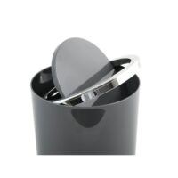 MSV – Pattumiera Bagno Aspen 6L – Cestino Pedale o Coperchio Basculante in Design Moderno Grigio - immagine 5