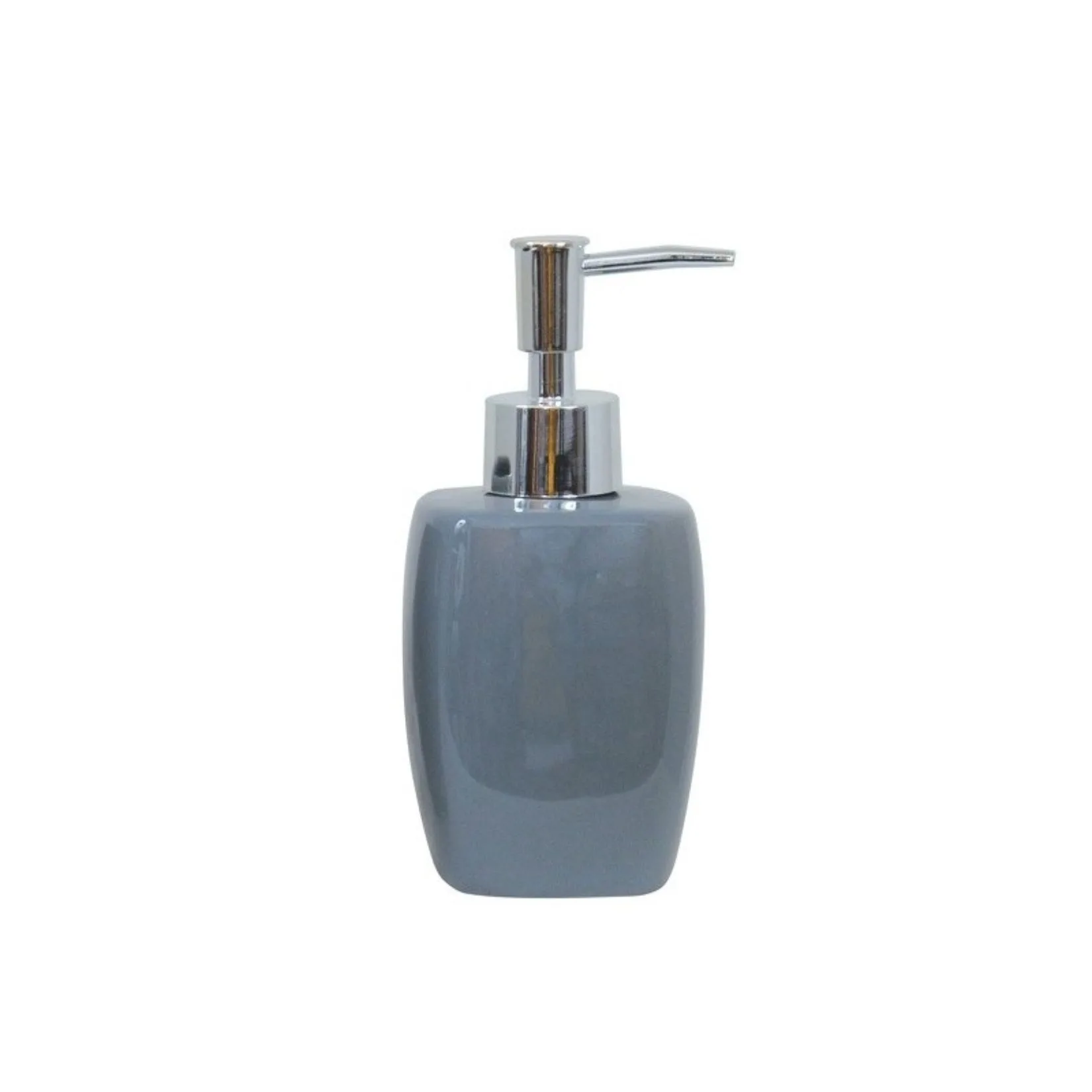 Msv –  Set Accessori Bagno 3 Pezzi – Dispenser, Portasapone e Bicchiere in Plastica Grigio Antracite - immagine 4