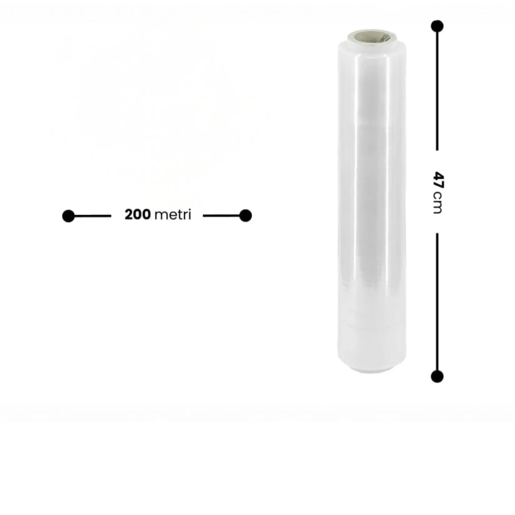 Rocard® Film Estensibile Trasparente 200m x 47cm - immagine 2