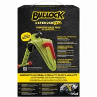 Bullock Defender Pro Antifurto Blocca Volante Auto Universale – Lega Rinforzata, Installazione Facile, Ideale City Car – Giallo - immagine 5