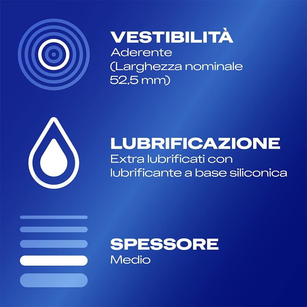 20037.jpg Durex Settebello Classico – 18 Preservativi Sicuri e Comodi - immagine 3