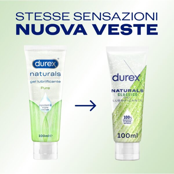 Durex Naturals Pure Gel – Lubrificante Intimo 100 ml - immagine 4