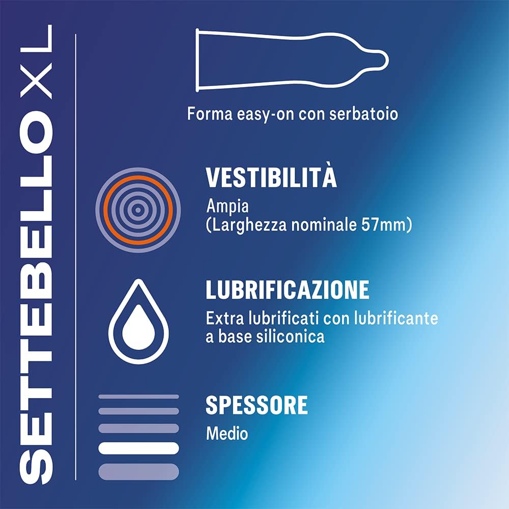 20051.jpg Durex Combo Mix XL – Confezione da 22 Preservativi Extra-Large, Assortiti Lisci & Stimolanti, Easy-On con Serbatoio, Maggiore Comfort per Chi Preferisce Taglia XL. - immagine 2