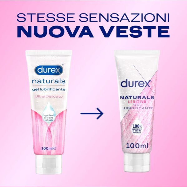 Durex Naturals Lenitivo – Gel Intimo 100 ml - immagine 2