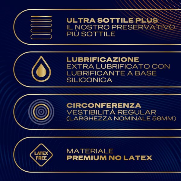 Durex Nude Sensation – Preservativi in Nitrile Senza Lattice, Ultra Sottili & Extra Lubrificati, Maggiore Trasmissione del Calore, Regular Fit, 20 Profilattici - immagine 5
