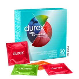 Durex Mix Sorpresa 30 preservativi assortiti sottili stimolanti