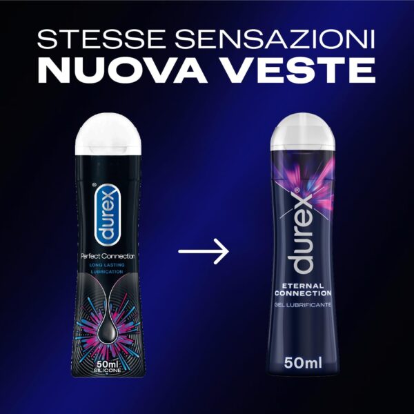Durex Eternal Connection – Gel Lubrificante Intimo 100 ml, Lubrificante Sessuale Adatto a Rapporti Intimi e Sesso Anale - immagine 3