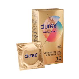 Durex Real Feel 10 preservativi senza lattice effetto naturale