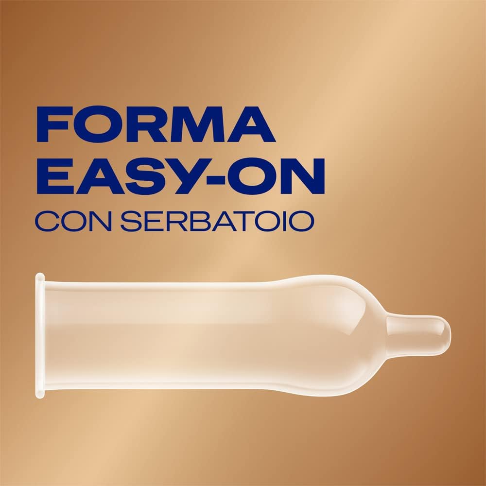 20126.jpg Durex Real Feel – Preservativi Senza Lattice in Poliisoprene, Sensazione “Pelle su Pelle”, Easy-On Lubrificati con Serbatoio, Regular Fit – Confezione da 10 Profilattici - immagine 4