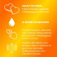Durex Massage 2 in 1 – Gel Lubrificante Intimo a Base Acqua & Gel per Massaggi con Ylang Ylang, 200 ml - immagine 2