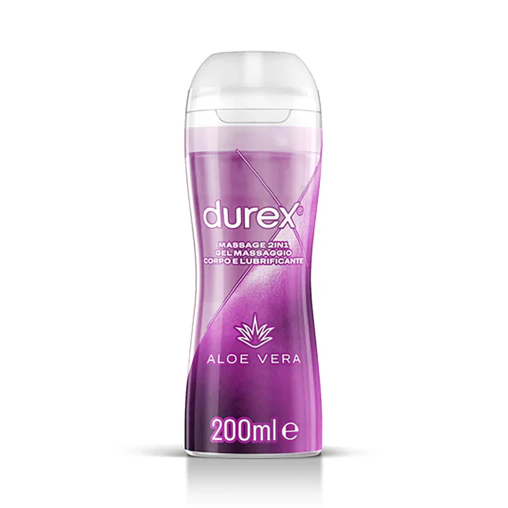 Durex Massage 2 in 1 Aloe Vera gel lubrificante e da massaggio 200 ml