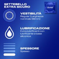 Durex Surprise Me – Kit Preservativi Assortiti Sottili con Rilievi e Nervature, Easy-On Lubrificati con Serbatoio, Confezione da 40 Profilattici - immagine 4