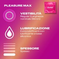 Durex Surprise Me – Kit Preservativi Assortiti Sottili con Rilievi e Nervature, Easy-On Lubrificati con Serbatoio, Confezione da 40 Profilattici - immagine 5