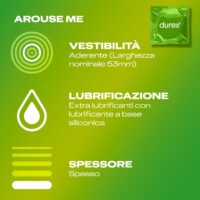 Durex Surprise Me – Kit Preservativi Assortiti Sottili con Rilievi e Nervature, Easy-On Lubrificati con Serbatoio, Confezione da 40 Profilattici - immagine 6