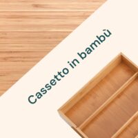Casa Milano – Cassetto Porta Cialde in Bamboo e Vetro 31×30×10 cm, Organizer Capsule Caffè per Cucina - immagine 5