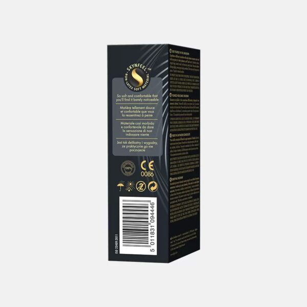 SKYN® Unknown Pleasures – Preservativi Senza Lattice in Poliisoprene (SKYNFEEL®), Assortiti Lisci & Stimolanti, Aromatizzati con Effetto Caldo/Brivido/Fresco, Larghezza 53 mm, con Serbatoio. Confezione da 42 Preservativi - immagine 3