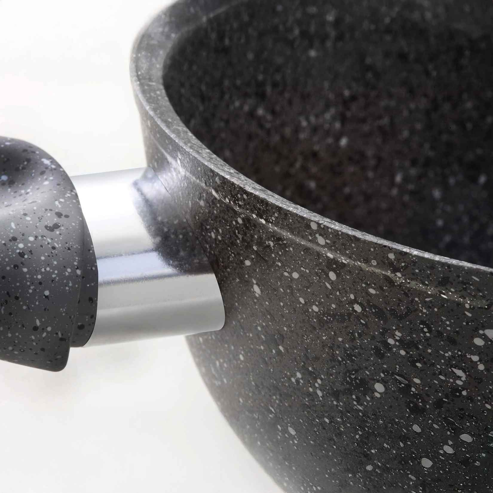 20426.jpg Accademia Mugnano Cuore di Pietra – Casseruola 20 cm con 2 Manici, Antiaderente Antigraffio - immagine 2