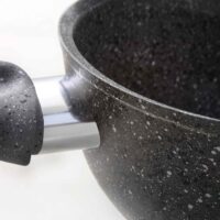 Accademia Mugnano Cuore di Pietra – Casseruola 26 cm con 2 Manici, Antiaderente Antigraffio - immagine 2