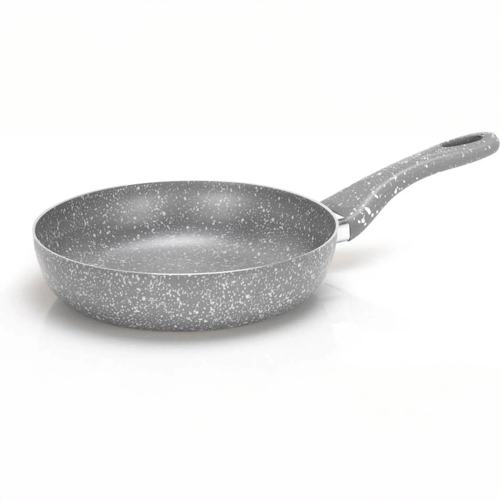 20435-jpg.webp Zanetti Pietra Rara – Set 2 Padelle Antiaderenti 24/28 cm, Manico Soft Touch, Grigio – Made in Italy - immagine 1