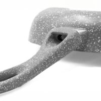 Zanetti Pietra Rara – Padella Antiaderente 30 cm in Alluminio, Manico Soft Touch, Alta Resistenza, Grigio – Made in Italy - immagine 5