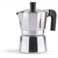 Zanetti – Mama Moka 3 Tazze in Alluminio – Caffettiera Espresso Anti-Goccia con Guarnizione in Silicone e Manico Ergonomico - immagine 3