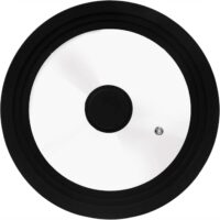 Zanetti – Coperchio Universale in Vetro con Bordo in Silicone 22/24/26 cm – Resistente al Calore - immagine 7