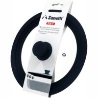 Zanetti Coperchio Universale in Vetro con Bordo in Silicone 28/30/32 cm – Resistente al Calore