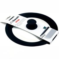 Zanetti Coperchio Universale in Vetro con Bordo in Silicone 28/30/32 cm – Resistente al Calore - immagine 2