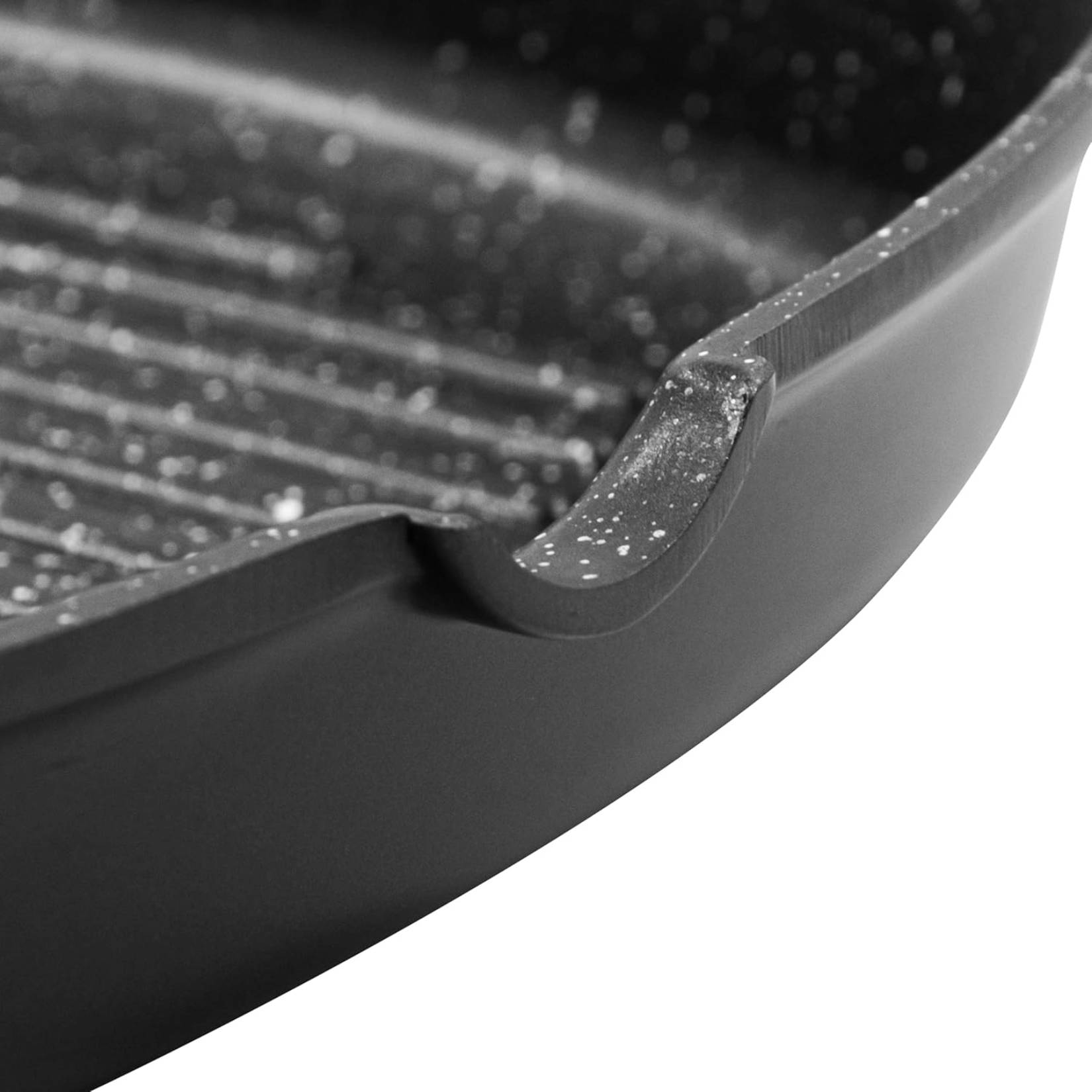 20478.jpg Zanetti – Bistecchiera 24×24 cm in Alluminio Pressofuso – Piastra Grill per Induzione con Manico Pieghevole - immagine 7