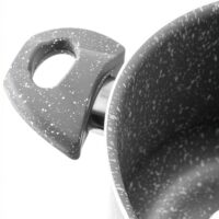 Zanetti Pietra Rara – Pentola Antiaderente 22 cm con Manici - immagine 3