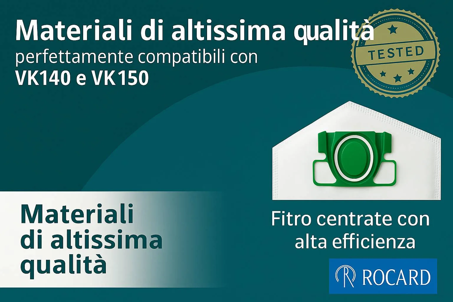 Sacchetti Compatibili Folletto VK140/VK150 in Microfibra – Confezione da 6 Ricambi - immagine 7