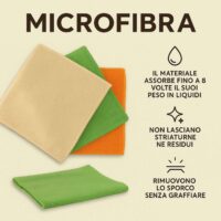 Rocard ® | Panni in Microfibra 30×40 cm – Confezione da 20, Super Assorbenti e Anti-Alone, Multiuso per Casa/Auto/Cucina, Lavabili e Riutilizzabili per Spolvero e Pulizia Profonda - immagine 3