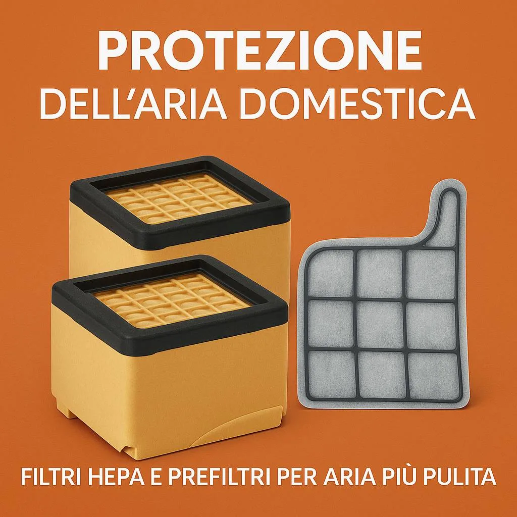 Kit Completo Folletto VK135 VK136 30 Pezzi con 12 Sacchetti, 12 Profumini, 4 Filtri e 2 HEPA - immagine 9
