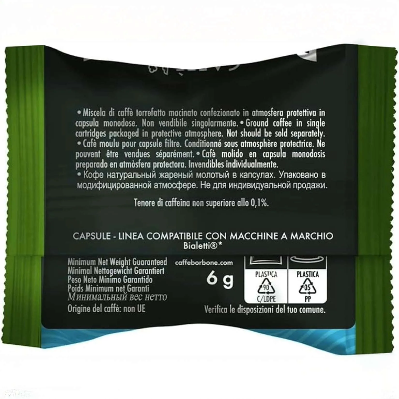 Caffè Borbone Miscela Decaffeinata – Capsule Compatibili Macchine Bialetti® – Gusto Leggero e Aromatico - immagine 2
