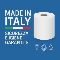 Rocard® | 8 Rotoli Carta Asciugatutto 6400 Strappi – Extra Resistente 2 Veli Pura Cellulosa con Microgoffratura – Rotoloni Uso Alimentare, Casalingo e Industriale - immagine 7