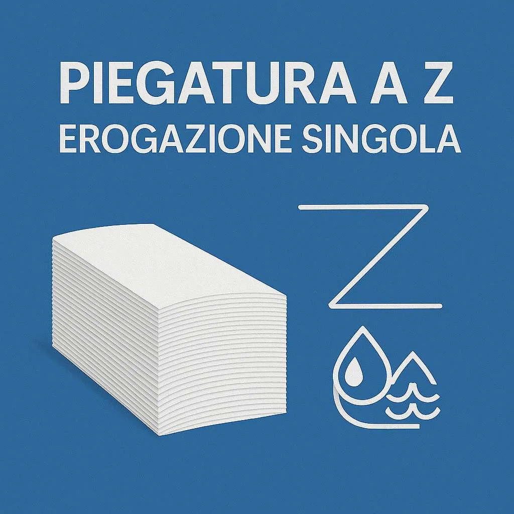Rocard® Asciugamani Carta Monouso Piegati a Z 2 Veli - immagine 7