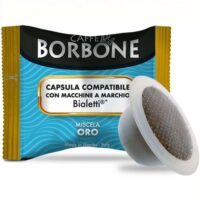 Caffè Borbone Miscela Oro – Capsule Compatibili Macchine Bialetti® – Gusto Delicato e Aromatico - immagine 3