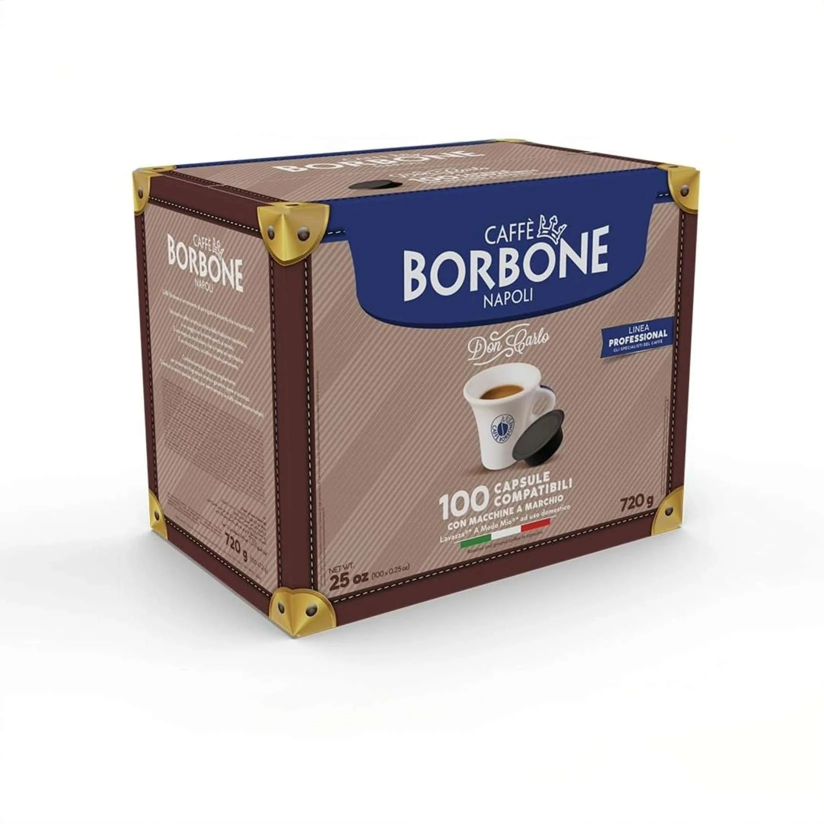 Caffè Borbone – Don Carlo – Miscela Light ; Capsule compatibili A Modo Mio® ; 50% di caffeina in meno rispetto alla Miscela Blu - immagine 4