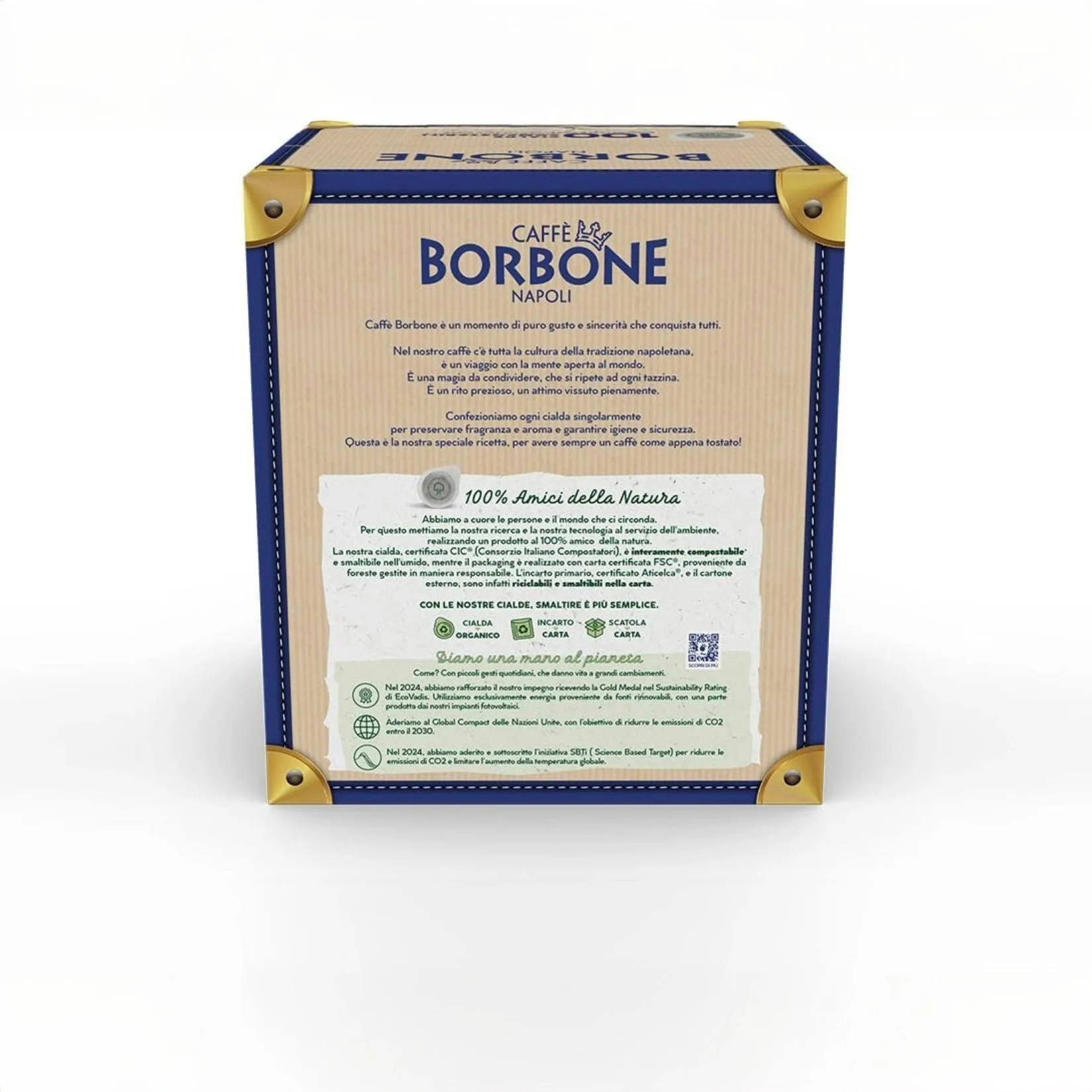Caffè Borbone – Cialde ESE 44mm compostabili Miscela Light – 50% di caffeina in meno della Miscela Blu - immagine 5