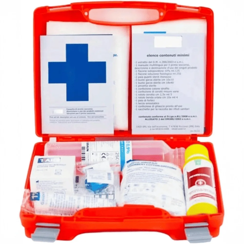 20946-jpg.webp Rocard® ,Cassetta medica di pronto soccorso,con ALLEGATO 2, per aziende meno 3 dipendenti, Conforme DM388/DL81, Made in Italy - immagine 1