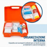 Rocard® ,Cassetta medica di pronto soccorso,con ALLEGATO 2, per aziende meno 3 dipendenti, Conforme DM388/DL81, Made in Italy - immagine 5
