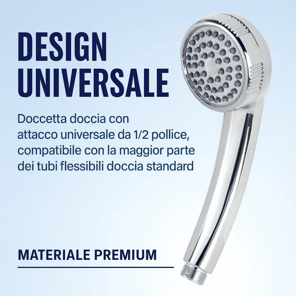 Feridras – Doccetta Hidra Autopulente – Cromo ABS - immagine 3