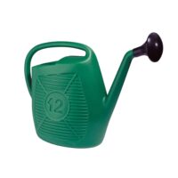 Annaffiatoio Ecoplast 12 Litri – In Plastica Verde Resistente per Giardino – Capiente e Facile da Usare