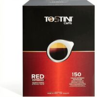 Tostini Caffè Espresso Red –  Cialde – Miscela Robusta e Arabica con Note di Cacao e Cioccolato Fondente, Cialde Caffè Monodose in Carta Filtro Made in Italy - immagine 2