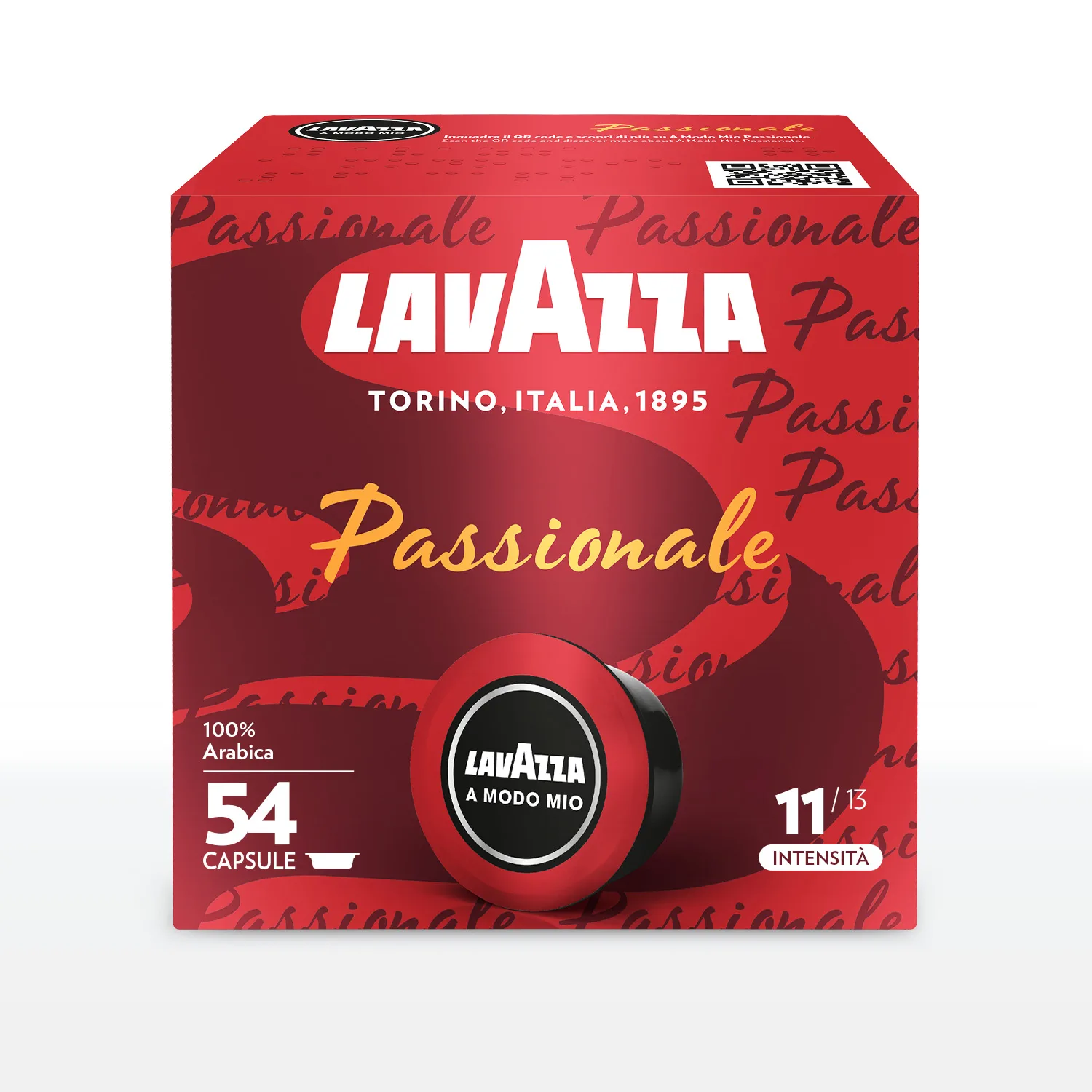 Lavazza A Modo Mio Passionale – Capsule Originali per Espresso Intenso e Aromatico – Compatibili Solo con Macchine Lavazza A Modo Mio - immagine 1