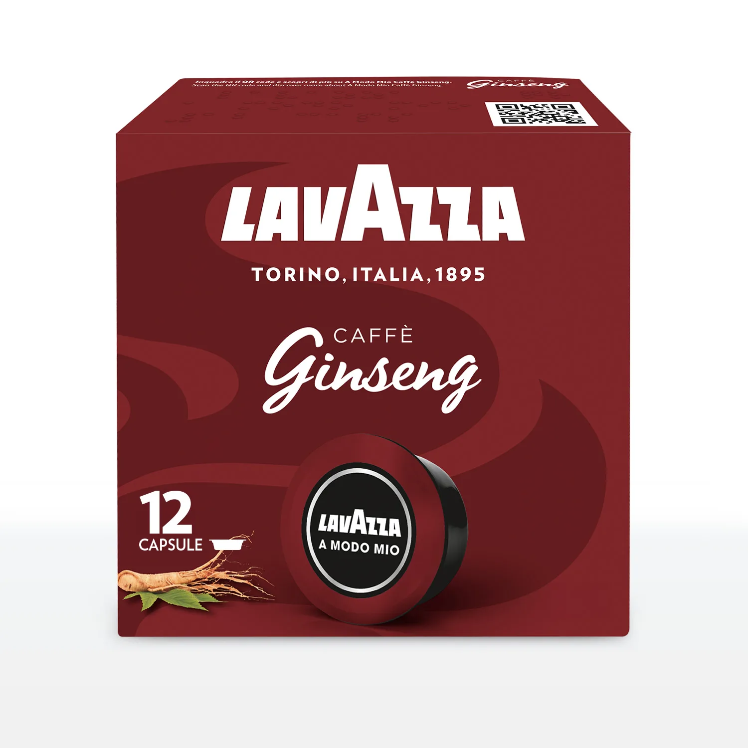 21215-jpg.webp Lavazza A Modo Mio Ginseng – Capsule Originali al Gusto Ginseng per Macchine Lavazza – Ideali per una Pausa Energetica e Cremosa - immagine 1